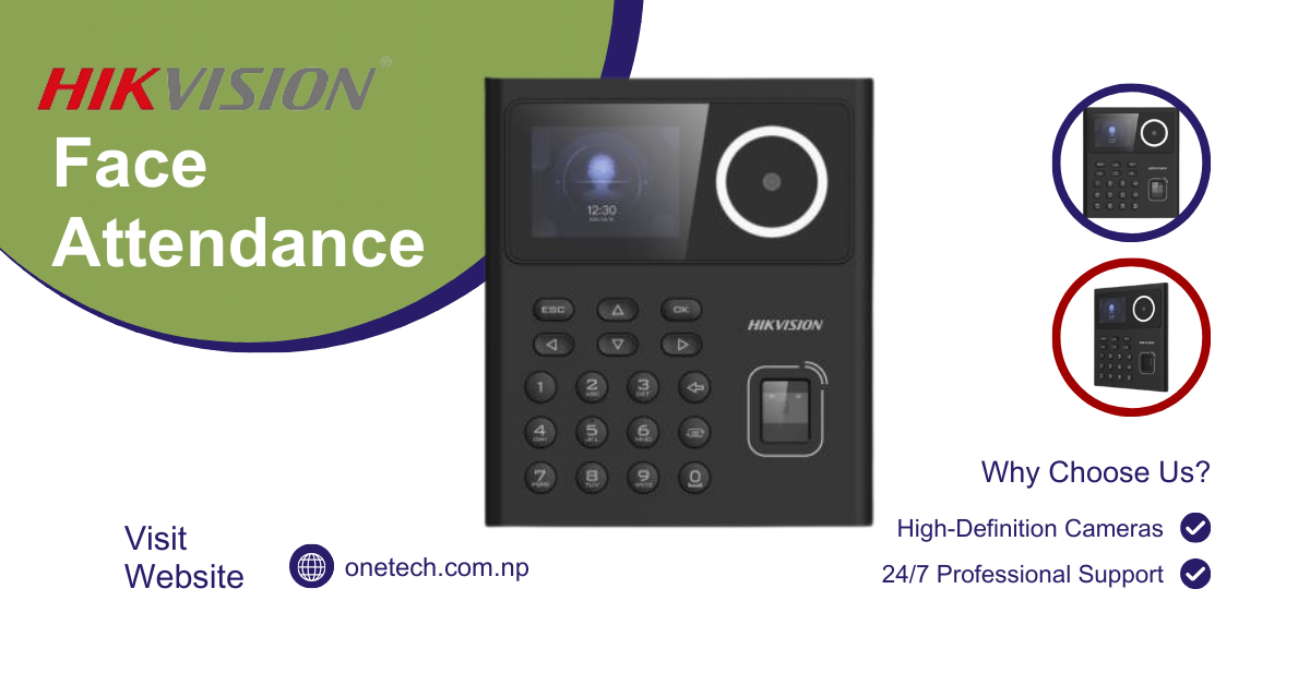 hikvision face attendance price in nepal